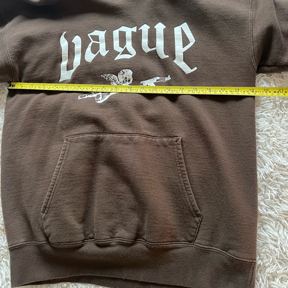 VAGUE Streetwear Brown Hoodie - Picture 4 of 7